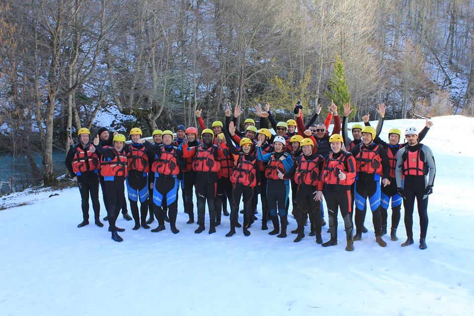 Winter rafting Montenegro