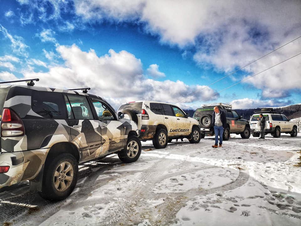 Winter jeep safari Montenegro