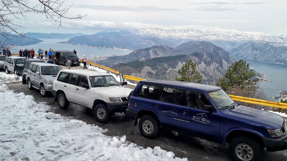 Winter jeep safari Montenegro