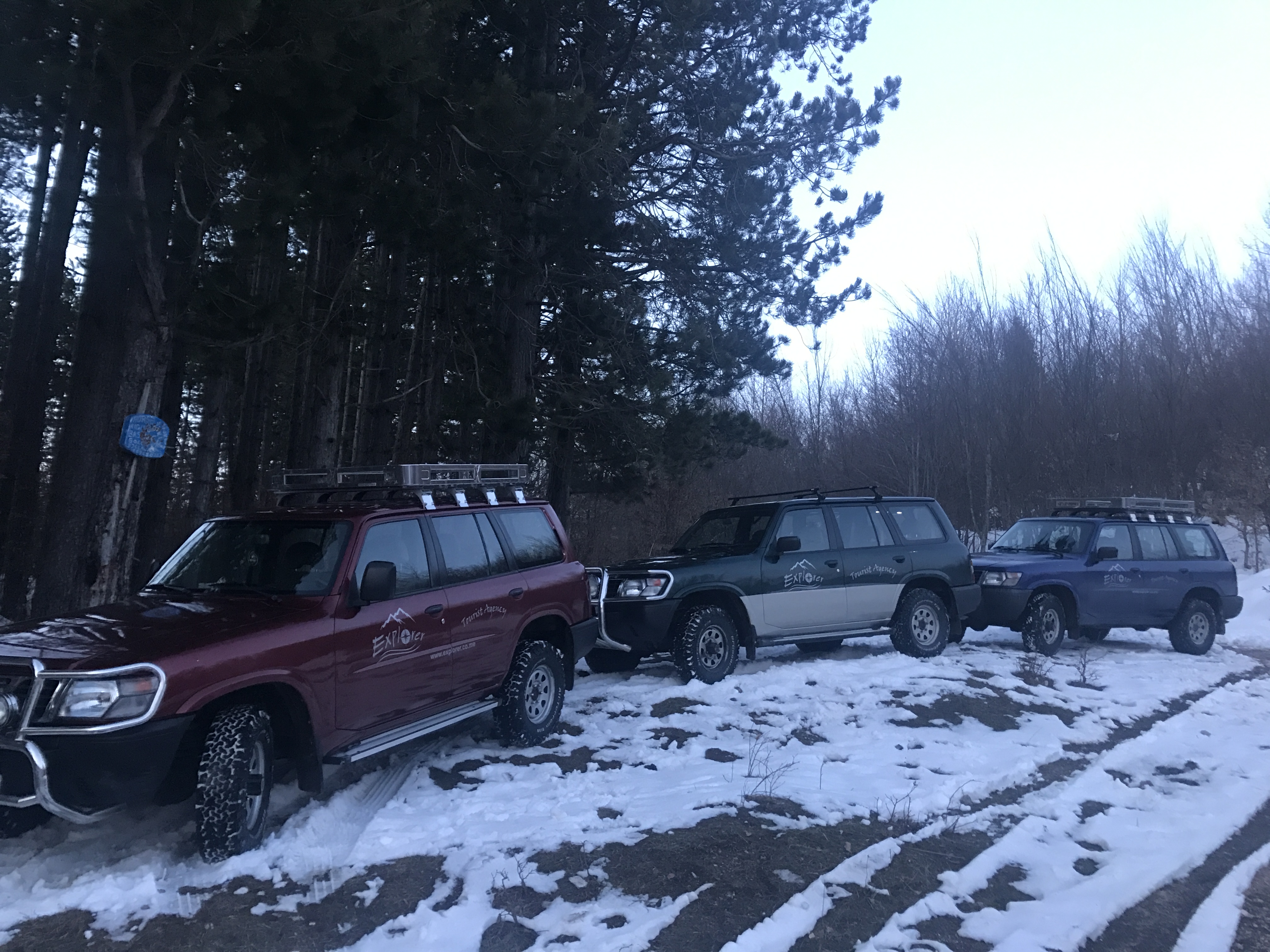 Winter jeep safari Montenegro